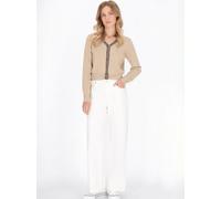 Dreimaster Strickjacke Damen Viskose beige, M/L