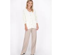 Dreimaster Cardigan Damen weiß, M/L