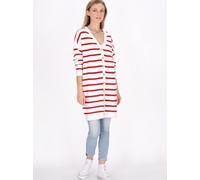 Dreimaster Strickjacke Damen weiß, XL/XXL