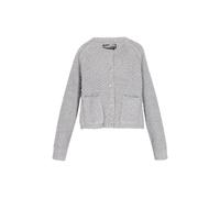 Dreimaster Strickjacke Frauen Graumelange M/L