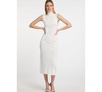 Dreimaster Strickkleid Damen weiß, XL/XXL