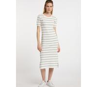 DreiMaster Maritim Women's Strickkleid Dress, Wollweiss Oliv, XL/2XL