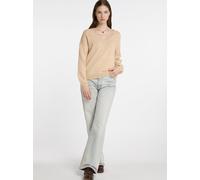 Dreimaster Strickpullover Damen Beige M/L