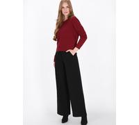 Dreimaster Strickpullover Damen bordeaux, M/L