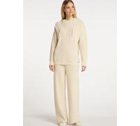 Dreimaster Strickpullover Damen Wollweiß XL/2XL