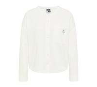 Dreimaster Sweatjacke Damen Wollweiss M