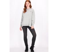 Dreimaster Sweatshirt Damen grau melange M