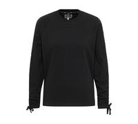 Dreimaster Sweatshirt mit Rundhals Damen Schwarz M