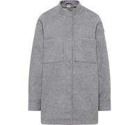 Dreimaster Übergangsjacke aus Wollgemisch Damen Grau Melange 2XL