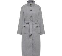 Dreimaster Übergangsmantel aus Wollgemisch Damen Grau Melange XL