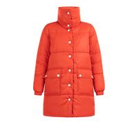 Dreimaster Wattierter Steppmantel Damen Rot Koralle M