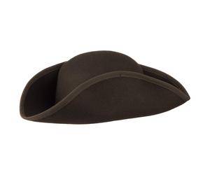 Dreispitz Wollfilzhut by Lipodo braun L (59-60 cm)
