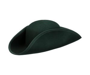 Dreispitz Wollfilzhut by Lipodo dunkelgrün S (55-56 cm)