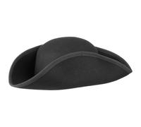 Dreispitz Wollfilzhut by Lipodo schwarz L (59-60 cm)