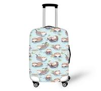 Dremagia Verdickte Reisegepäck-Abdeckung, 45,7 cm, 61 cm, 66 cm, 71,2 cm, 76,2 cm, 76,2 cm, 81,3 cm, otter, XL(for 30-32 inch luggage)