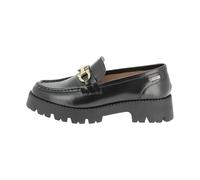 dresco Damen Valmer Cityschuhe Mokassin, Schwarz, 36 EU