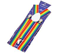 Dress Up America Hosenträger für Erwachsene - Party-Hosenträger - verstellbare Hosenträger mit Y-Rücken für Männer, Frauen und Jugendliche