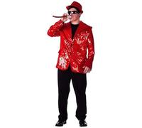 Dress Up America Paillettenjacke Für Erwachsene - Paillettenblazer Für Herren - Tanz-Smoking-Kostüm