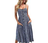 Dresses For Women Geschenke für Frauen Große Größen Maxikleider Freizeit Cocktailkleid Ballkleid Chiffon Sommerkleid Lange Boho Kleid Elegant Blumen Maxikleid meine bestellungen anzeigen Mode Fli