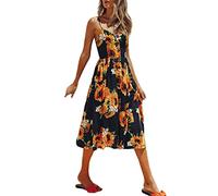 Dresses For Women Geschenke für Frauen Kurzarm Elegant Strand Freizeitkleider mit Tasche Spitzen Spleißen Langes Maxikleid A-Linie Spitzenkleider Elegant Brautjungfer Trägerkleider meine bestell