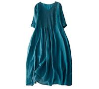 Dresses For Women Geschenke für Frauen Wickel Cocktail Abendkleider Kurzarm Knielang Freizeitkleid Hohe Taille Blumen Freizeitkleid mit U-Ausschnitt Knielang Ärmellos Kleider Sexy Elegant Kleid