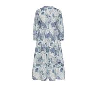 camel active - Mittellanges Sommerkleid mit Allover-Print jade aop - Gr. - S
