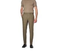 DRESSLER Hose Herren Regular Fit Leinen grün, 52