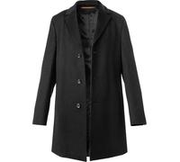 DRESSLER Mantel Herren Reverskragen Kaschmir grau, 52 (L)