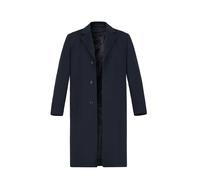 DRESSLER Mantel Herren Reverskragen Kaschmir schwarz, 54 (XL)