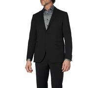 DRESSLER Sakko Herren Regular Fit Schurwolle schwarz, 26