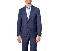 DRESSLER Sakko Herren Slim Fit Schurwolle blau, 29