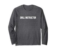 Drill Instructor Bodybuilder Bodybuilding Workout Muskel Langarmshirt