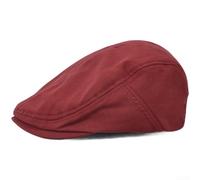 Drivstraw Duckbill Cap Herren Retro Canvas Mütze Verstellbar | Leichtes Canvas-Material, atmungsaktiv, bietet effektiven Schutz vor UV-Strahlung im Sommer