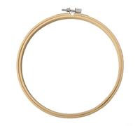 Drivstraw Handstickrahmen aus Holz mit verstellbaren Ringschrauben, glatte Holzoberfläche, Größen 7,6 cm/10,2 cm/12,7 cm/15,2 cm/17,8 cm/20,3 cm/22,9 cm/25,4 cm für Kreuzstich, Crewel, (18 cm)