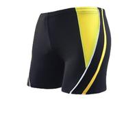 Drivstraw Herren Badeshose Gestreift Elastisch Schnelltrocknend | Men Plus Size Swim Trunks Surfing Striped Swimwear QuickDry Elastic Boxer Shorts
