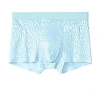 Drivstraw Herren Boxer Shorts Netz Transparent Jacquard Muster Atmungsaktiv | 80% Polyamid, 20% Elasthan, leichtes Mesh-Gewebe für optimale Luftzirkulation und Komfort