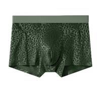Drivstraw Herren Boxer Shorts Netz Transparent Jacquard Muster Atmungsaktiv | 80% Polyamid, 20% Elasthan, leichtes Mesh-Gewebe für optimale Luftzirkulation und Komfort