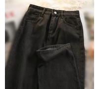 Drivstraw Herren Jeanshose Polyester Mix Elastisch Bequem für Freizeit