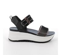 DRN 76775 LEDER-TEXTIL SCHWARZ-DUNKELG - Gr. - 39