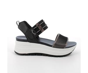 DRN 76775 LEDER-TEXTIL SCHWARZ-DUNKELG - Gr. - 39