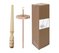 Drop Spindle Stick - Flower Shaped Carved Wooden Drop Spindle | Wooden Drops Spindles Whorl Drops Spindles für Anfänger Frauen Hobby Craft Supplies for Knitting Weaving Sewing