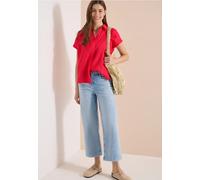 Dropped Shoulder Bluse aus Leinen