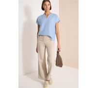 Cecil Dropped Shoulder Bluse aus Leinenmix