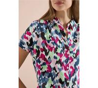 Dropped Shoulder Blusenshirt mit Print