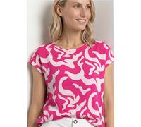 Dropped Shoulder Blusenshirt mit Print
