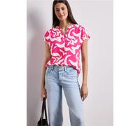 Dropped Shoulder Blusenshirt mit Print