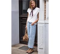 Dropped Shoulder Shirt aus Spitze