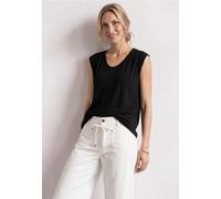 Dropped Shoulder Shirt mit Elastiksaum