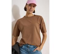 Dropped Shoulder Shirt mit Knöpfen