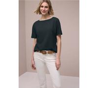 Damen Dropped Shoulder Shirt mit Struktur